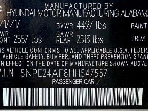 Used 2017 Hyundai Sonata SE image 26