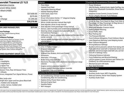 Used 2024 Chevrolet Traverse LS w/ LPO, Floor Liner Package