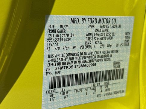 Certified 2025 Ford Mustang Mach-E Premium AWD/4WD image 30