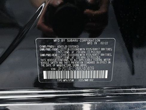 Used 2022 Subaru Crosstrek 2.0i Premium w/ Moonroof Package image 52