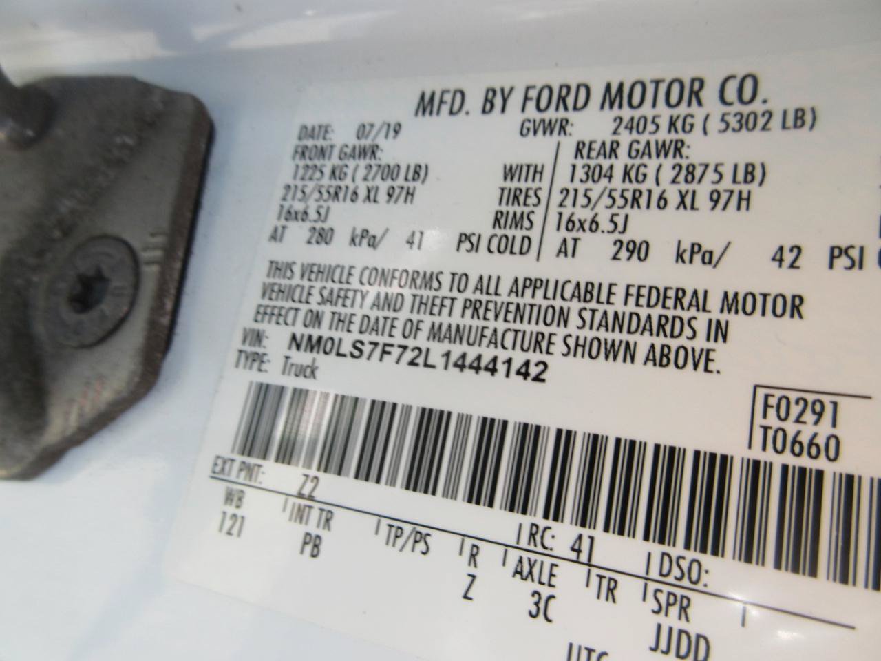 Used 2020 Ford Transit Connect XLT w/ CNG/LPG Engine Prep Package FWD image 32