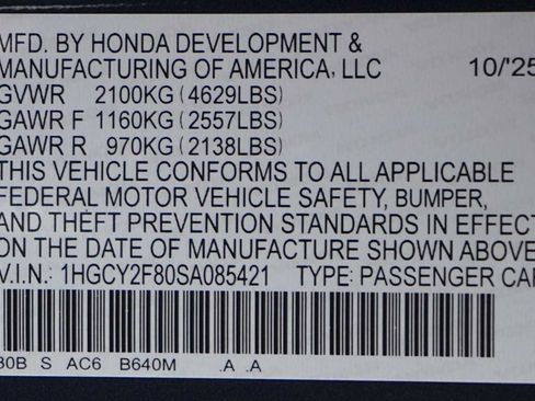 Used 2025 Honda Accord Touring image 30