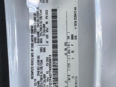 Used 2019 Ford F450 XL w/ XL Value Package RWD image 45