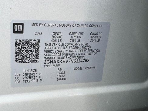 Used 2022 Chevrolet Equinox LT FWD image 23