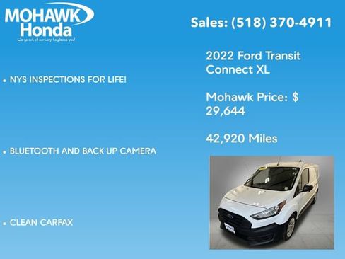 Used 2022 Ford Transit Connect XL FWD image 7
