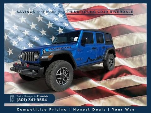 New 2025 Jeep Wrangler Unlimited Rubicon w/ Steel Bumper Group image 1