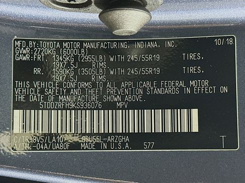 Used 2019 Toyota Highlander Limited image 12