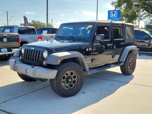 Used 2016 Jeep Wrangler Unlimited Sport w/ Quick Order Package 24S AWD/4WD image 1