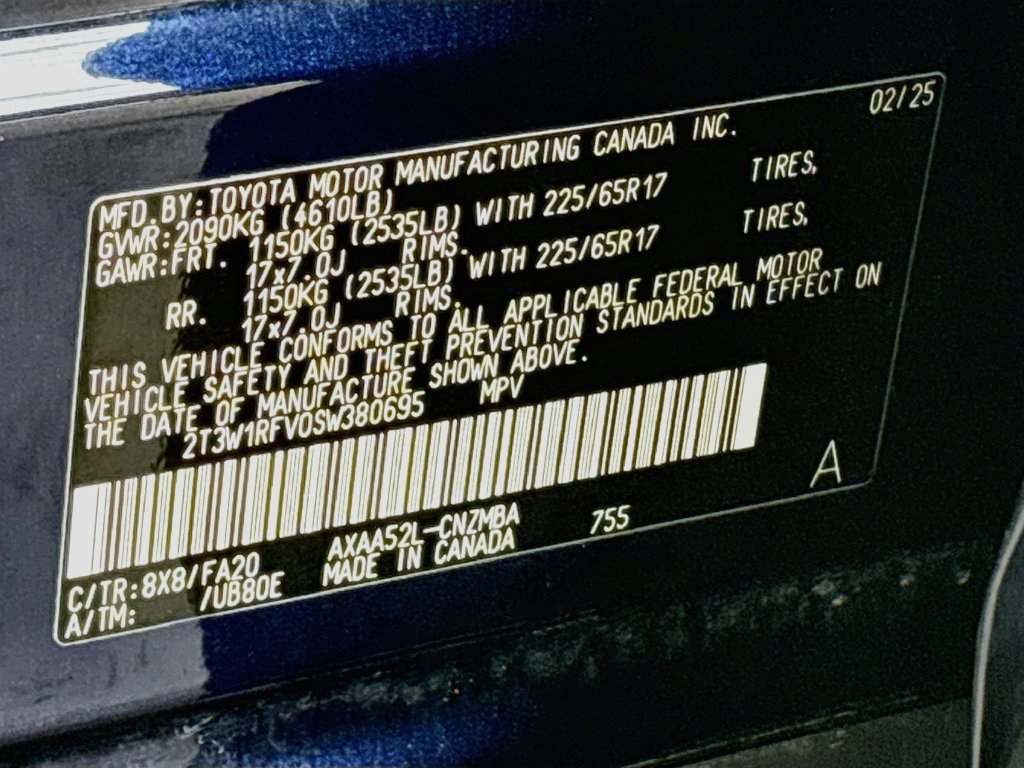 Certified 2025 Toyota RAV4 XLE FWD image 34