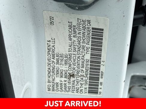 Used 2022 Honda Civic Sport image 26