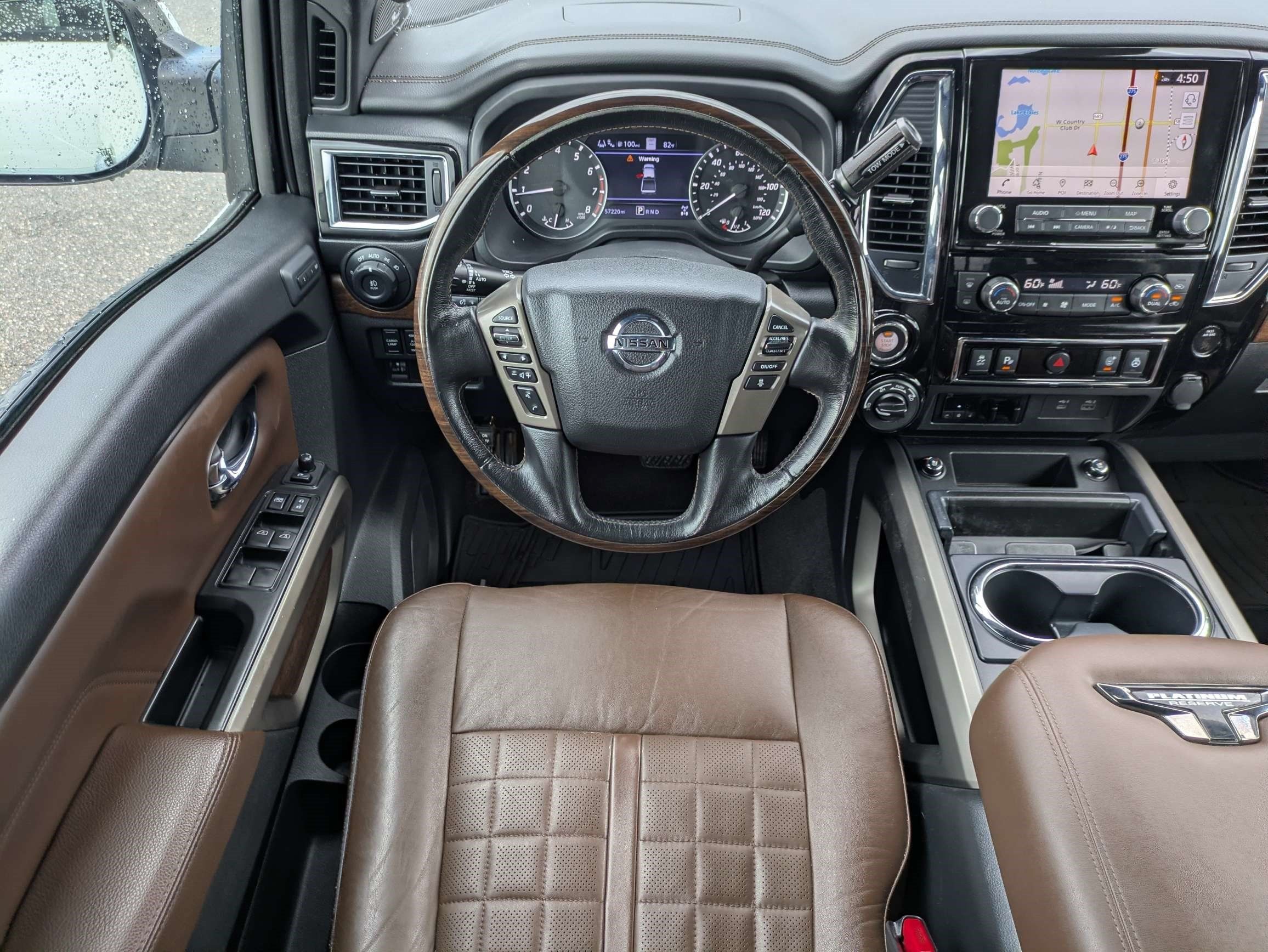 Used 2021 Nissan Titan Platinum Reserve w/ Moonroof Package AWD/4WD image 15