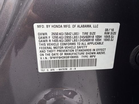 Used 2016 Honda Pilot EX image 31