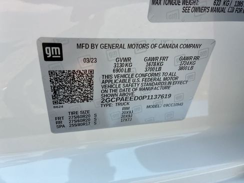 Used 2023 Chevrolet Silverado 1500 LTZ w/ LTZ Convenience Package II RWD image 33