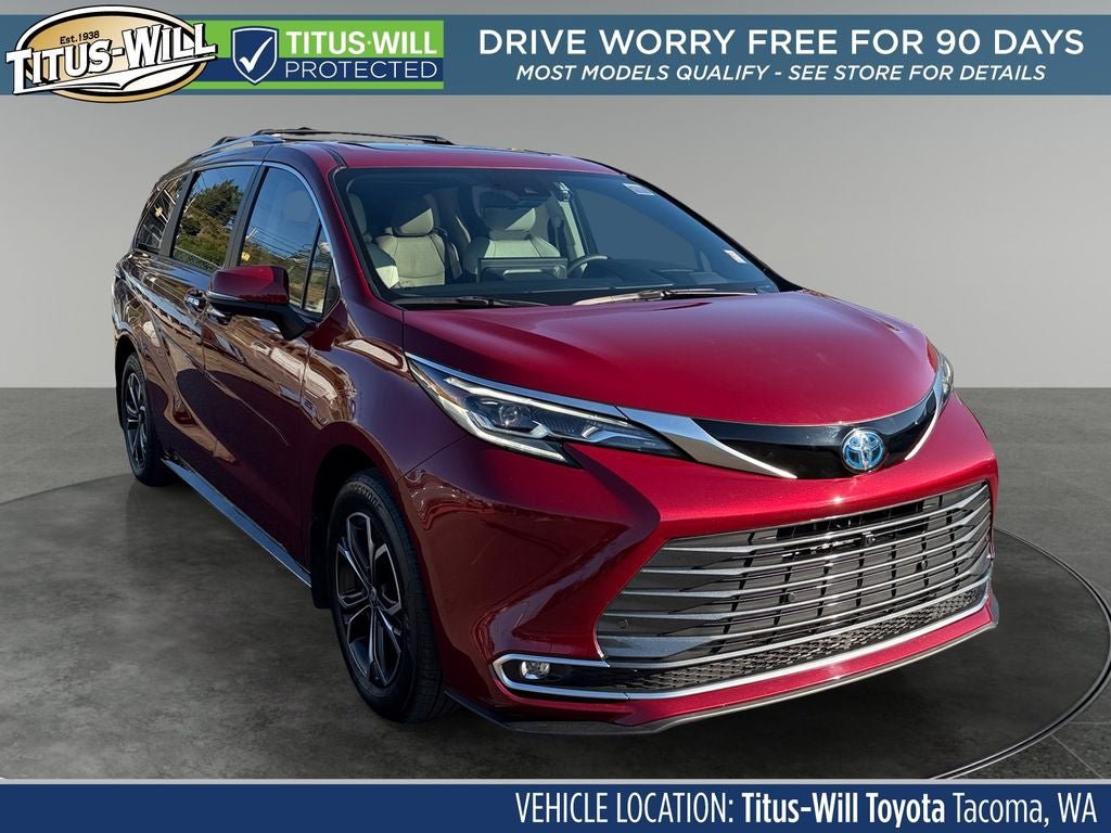 Used 2025 Toyota Sienna Platinum AWD/4WD image 1
