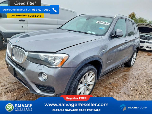 Used 2017 BMW X3 xDrive28i AWD/4WD image 1