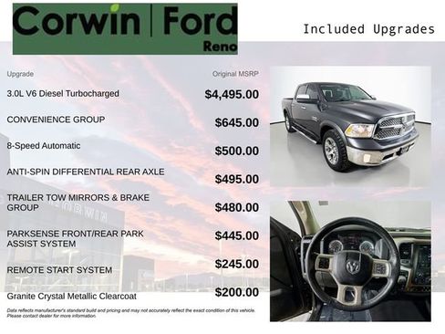 Used 2018 RAM 1500 Laramie w/ Convenience Group image 3