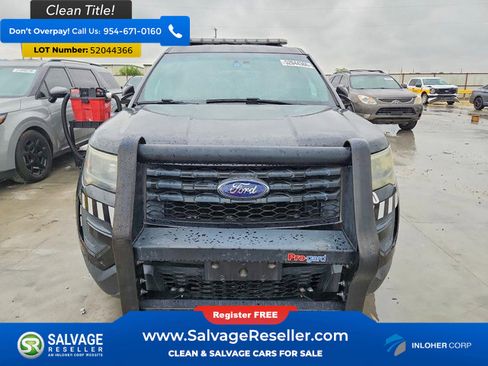 Used 2016 Ford Explorer 4WD Police Interceptor w/ 2-tone Vinyl Package #1 image 7