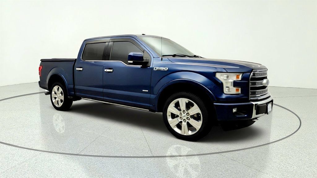 Used 2017 Ford F150 Limited w/ Trailer Tow Package AWD/4WD image 3