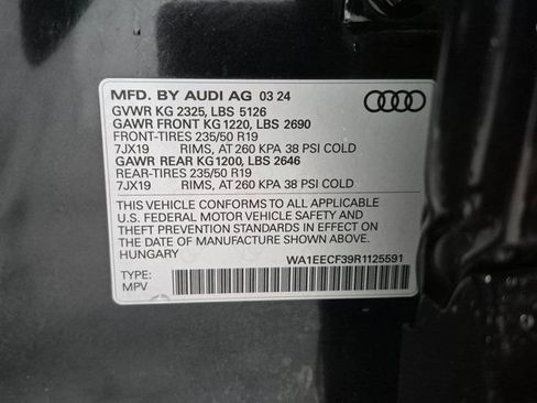 Certified 2024 Audi Q3 2.0T Premium Plus w/ Premium Plus Package AWD/4WD image 24