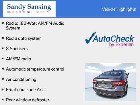 Used 2018 Honda Accord Sport image 7