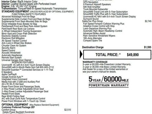 Used 2023 Chrysler 300 Touring L w/ Popular Equipment Group RWD image 2