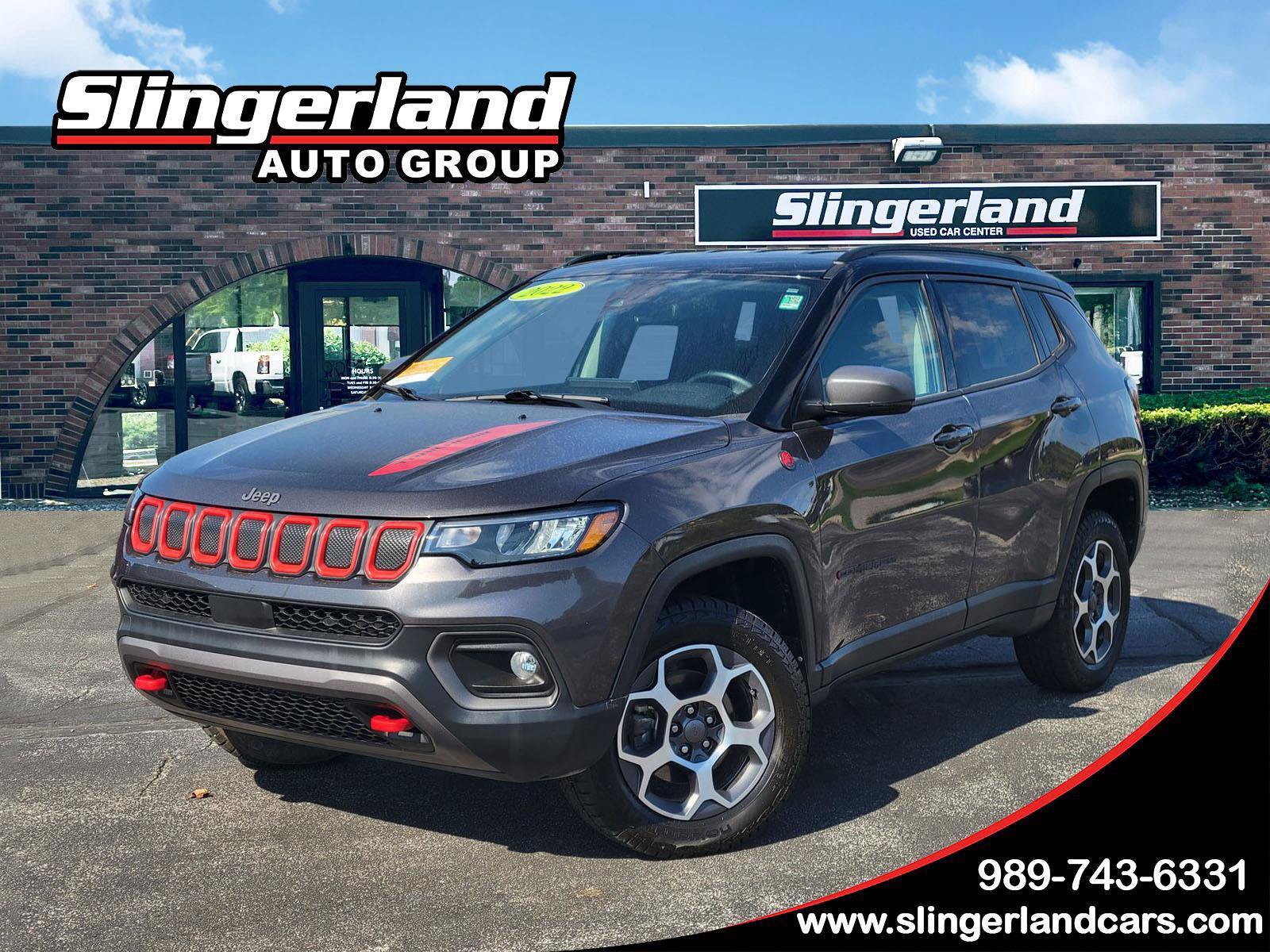 Certified 2022 Jeep Compass Trailhawk w/ Trailhawk Convenience Group AWD/4WD image 1