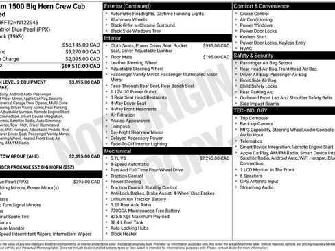 Used 2022 RAM 1500 Big Horn AWD/4WD image 29