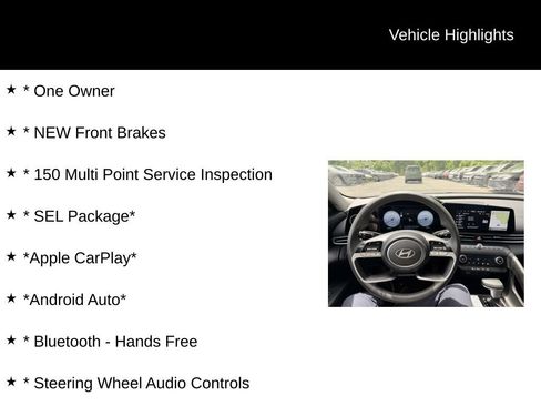 Used 2024 Hyundai Elantra SEL FWD image 2