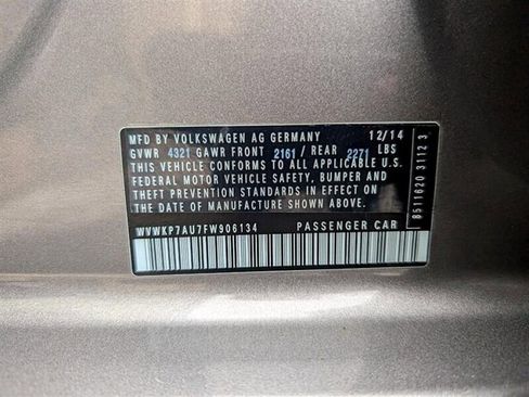 Used 2015 Volkswagen e-Golf Limited Edition image 31