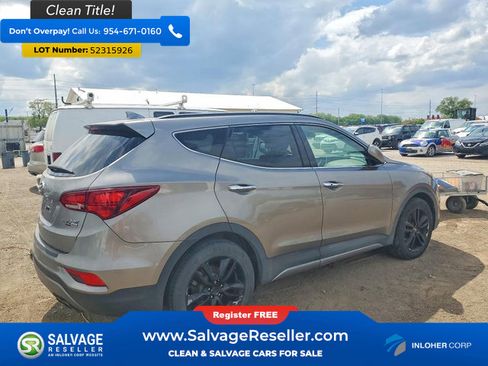 Used 2017 Hyundai Santa Fe Sport w/ 2.0T Ultimate Tech Package 05 AWD/4WD image 4