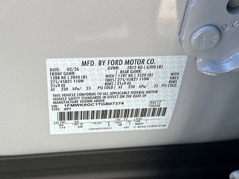 New 2026 Ford Explorer ST w/ Sun And Sound Package image 28