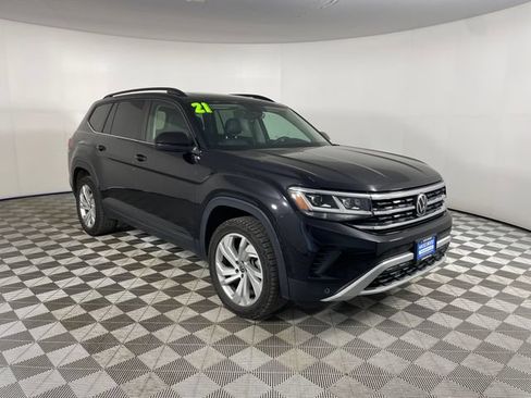 Used 2021 Volkswagen Atlas SE AWD/4WD image 16