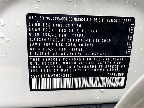 New 2026 Volkswagen Tiguan SE R-Line image 18