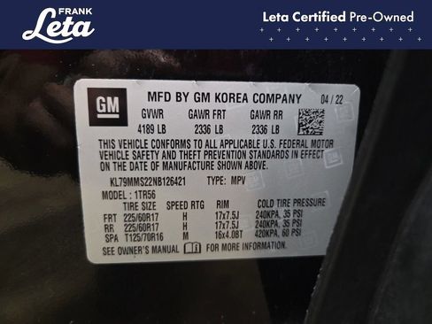 Used 2022 Chevrolet TrailBlazer LS FWD image 26