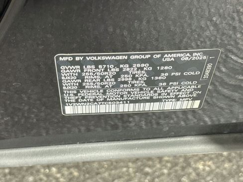 Used 2026 Volkswagen Atlas SE FWD image 40