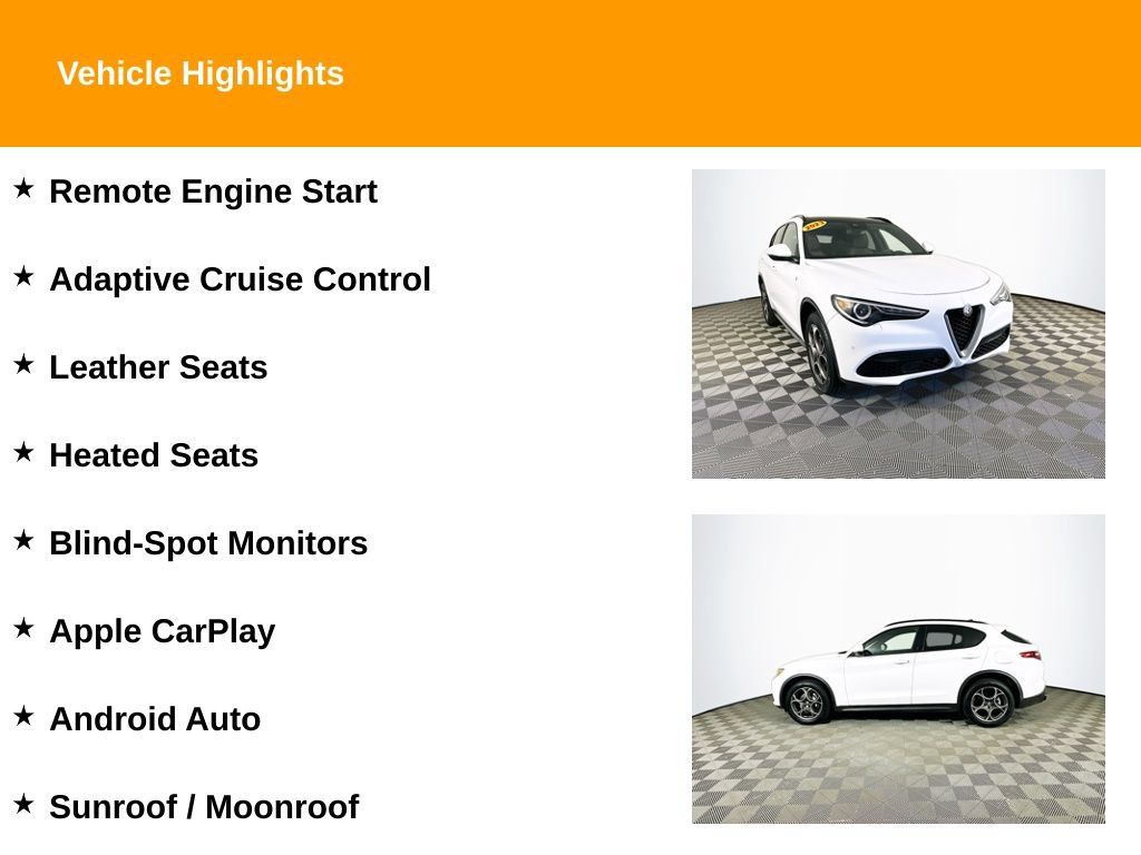 Used 2023 Alfa Romeo Stelvio Ti AWD/4WD image 2