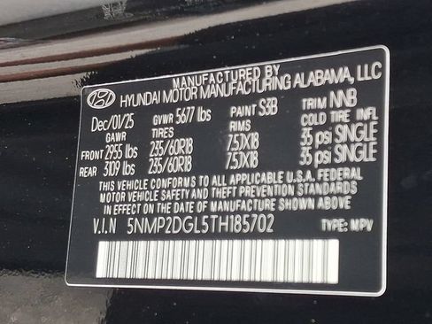 Used 2026 Hyundai Santa Fe SEL AWD/4WD image 27