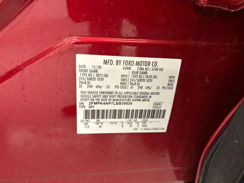 Used 2020 Ford Edge ST w/ Cold Weather Package AWD/4WD image 53