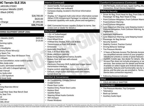 Used 2024 GMC Terrain SLE FWD image 40