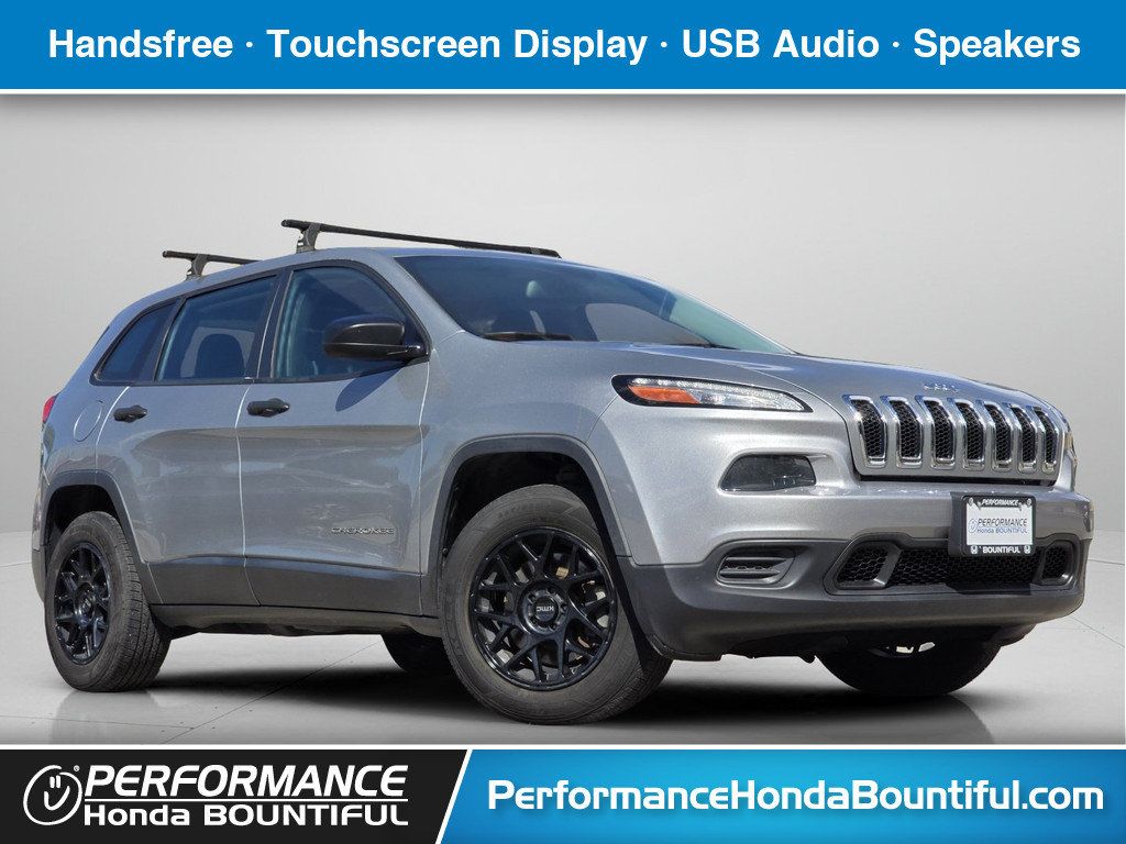 Used 2015 Jeep Cherokee Sport w/ Cold Weather Group AWD/4WD image 1