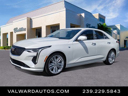 Certified 2023 Cadillac CT4 Premium Luxury w/ Climate Package image 1