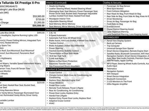 Used 2024 Kia Telluride SX Prestige X-Pro AWD/4WD image 37