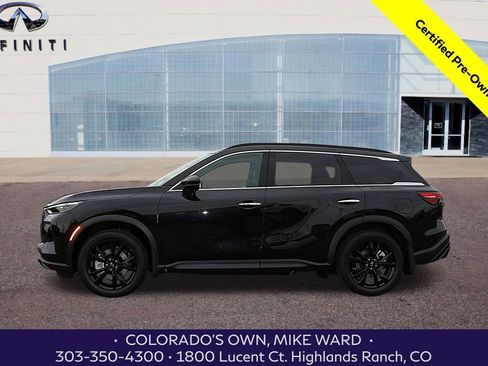 Certified 2025 INFINITI QX60 Luxe w/ Black Edition image 2