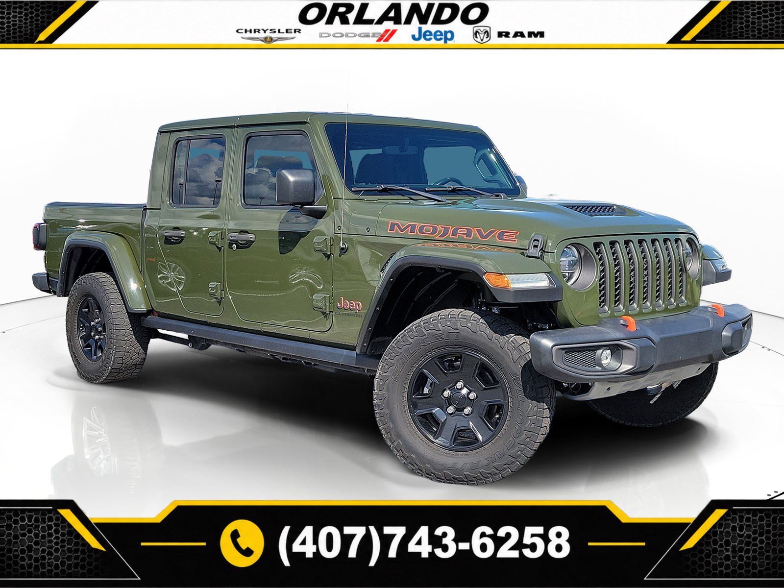 Used 2022 Jeep Gladiator Mojave w/ LED Lighting Group AWD/4WD image 1