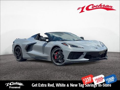 Used 2024 Chevrolet Corvette Stingray Premium Conv w/ Z51 Performance Package RWD image 1