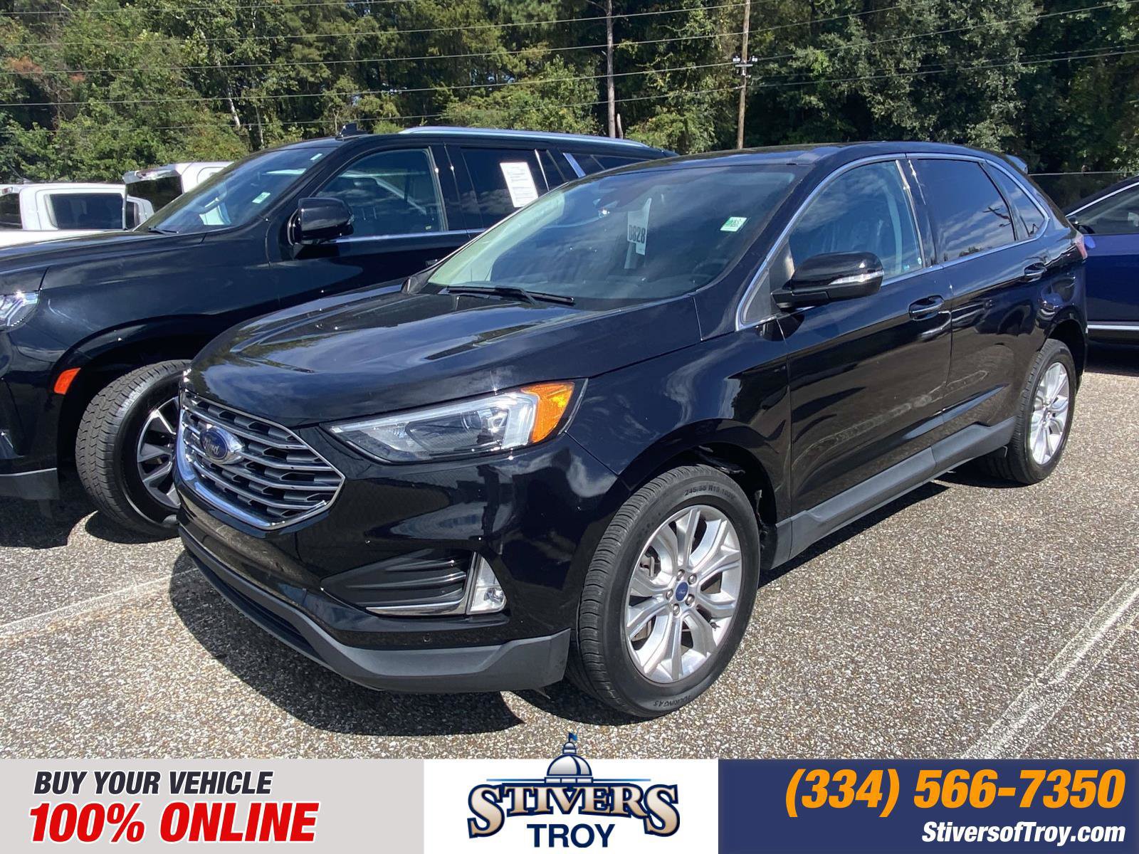Used 2022 Ford Edge Titanium AWD/4WD image 1