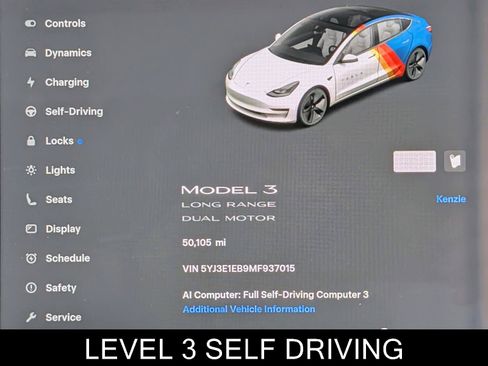 Used 2021 Tesla Model 3 Long Range AWD/4WD image 33