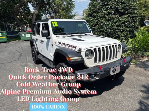 Used 2018 Jeep Wrangler Unlimited Rubicon AWD/4WD image 1