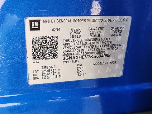 Certified 2019 Chevrolet Equinox LS image 32