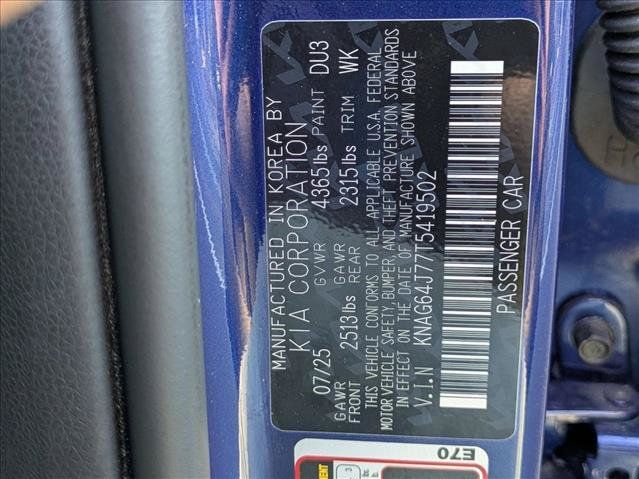 Used 2026 Kia K5 GT-Line w/ GT-Line Premium Package FWD image 15